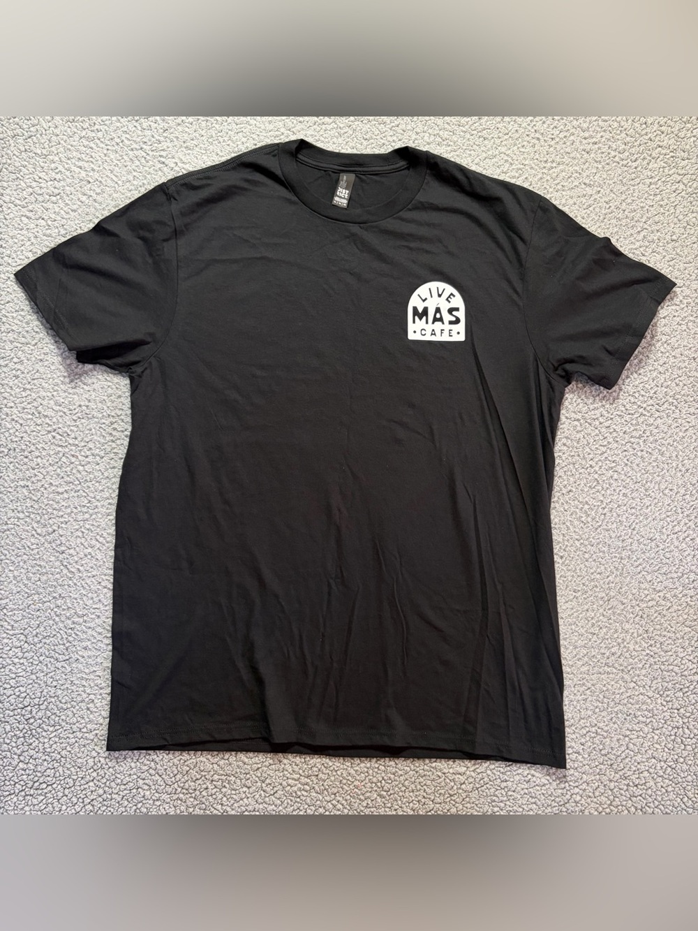 Taco Bell Live Mas Cafe "Serving Positive Vibes" Graphic T-Shirt Men's XL NWOT